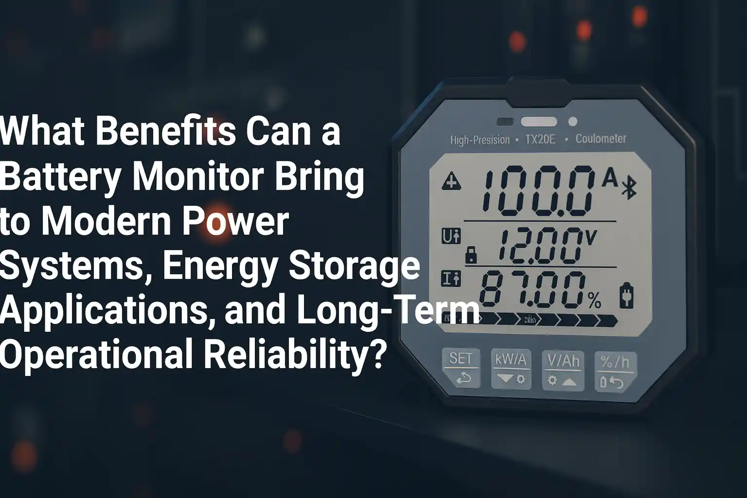 What Benefits Can A Battery Monitor Bring To Modern Power Systems ...
